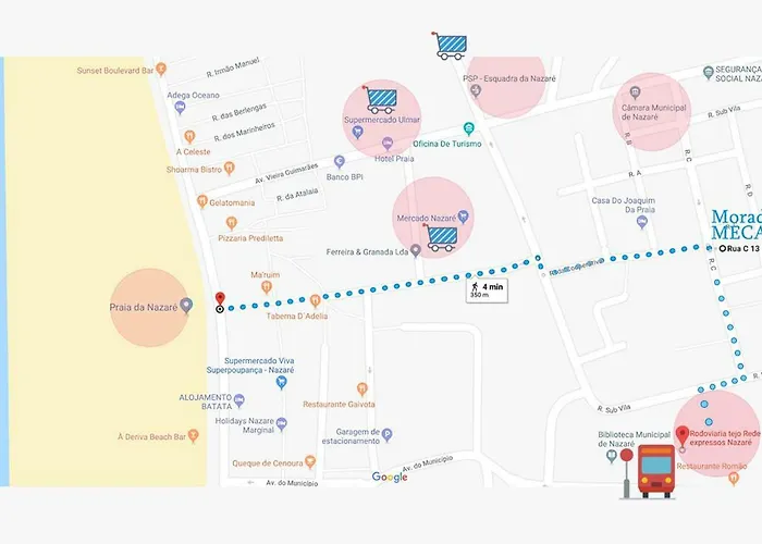 Moradia Meca - Casas Ferias 펜션 나자레
